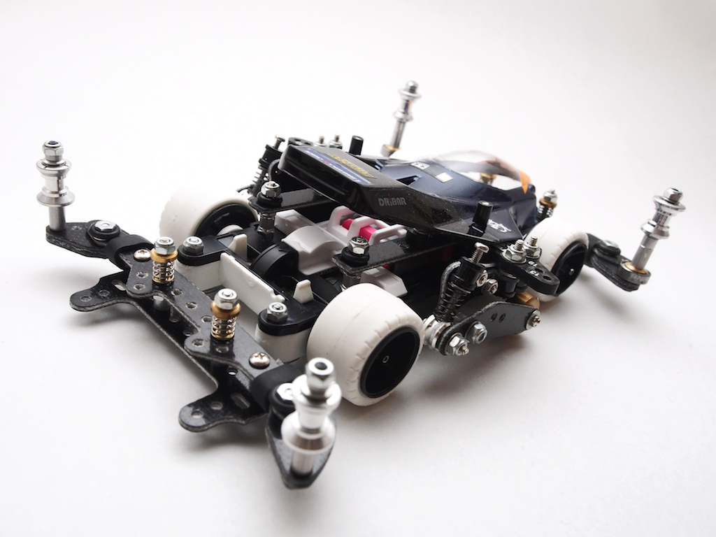 ミニ四駆作ってみた〜その154 「マイマシン現状05、鮫肌」 - ミニ四駆