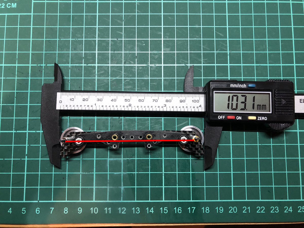 BLACKTUNERS ミニ四駆 ローラー ミニ四駆 タミヤ 15408 ロングスタビ低摩擦プラローラー 13mm