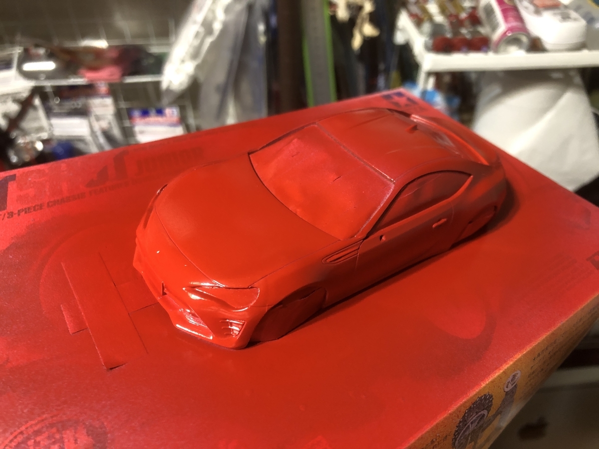 ミニ四駆作ってみた〜その340 「コンデレマシン制作その5：ボディ制作1