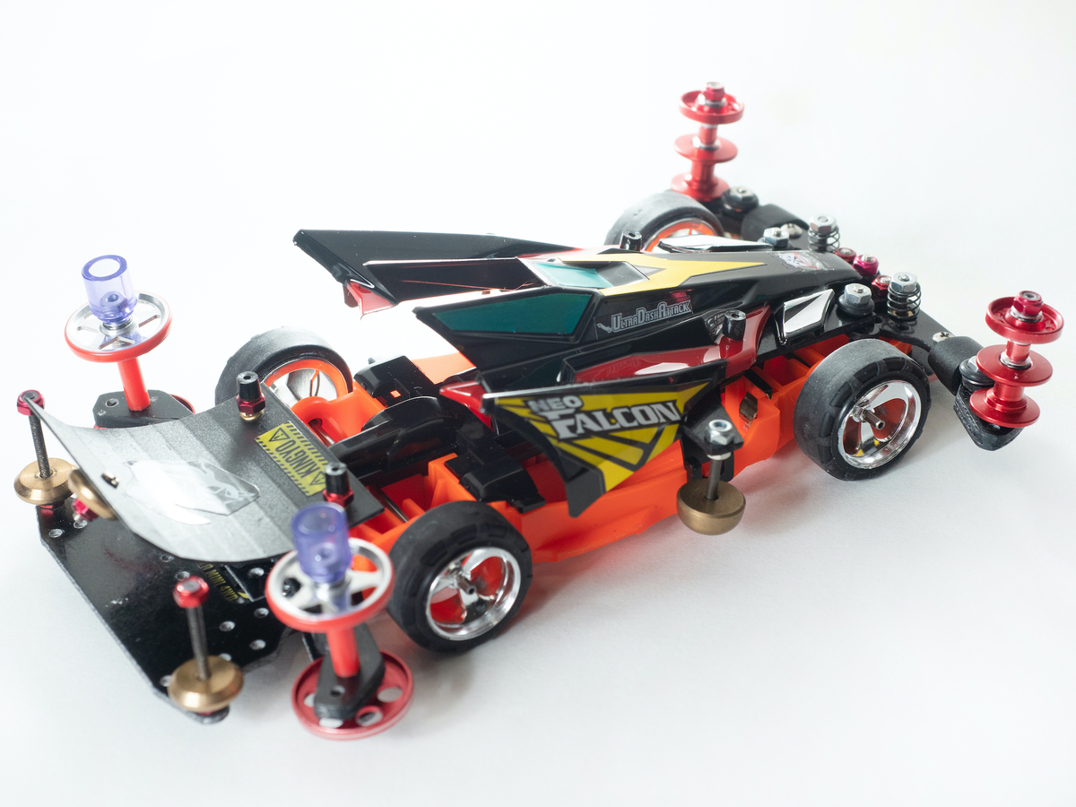 ミニ四駆ATピボット完成品