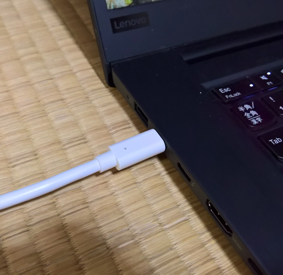 ThinkPad X1 Extreme の USB PD 充電について - poke_dev's blog