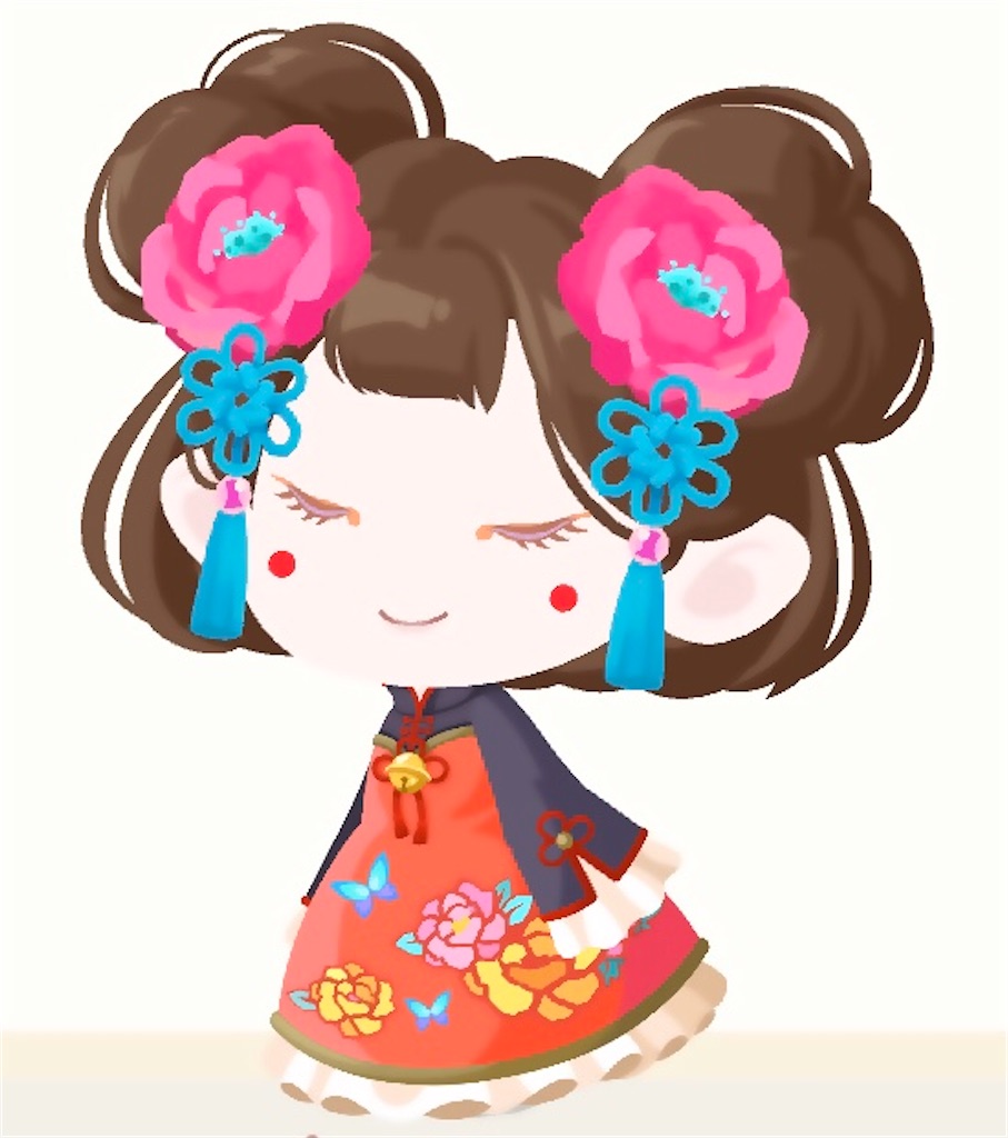 綿花のお団子頭 毎日ポケコロ