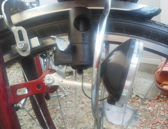 自転車のダイナモライトをledライトに取り替えたよ 田舎で底辺暮らし