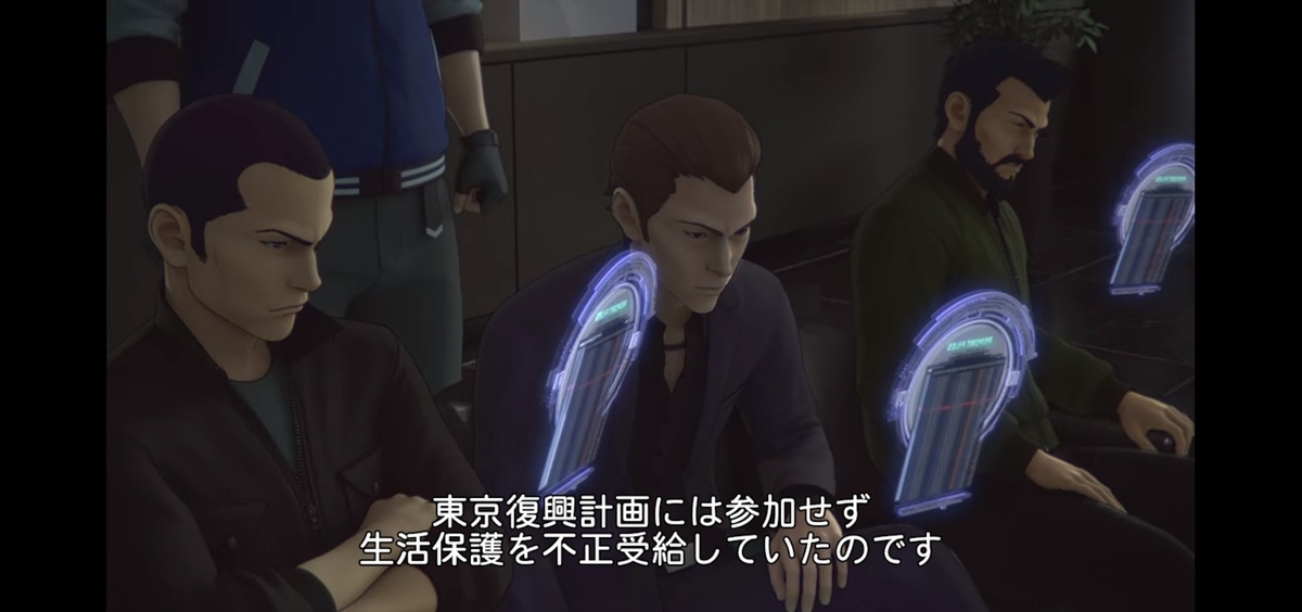 攻殻機動隊の会議シーン