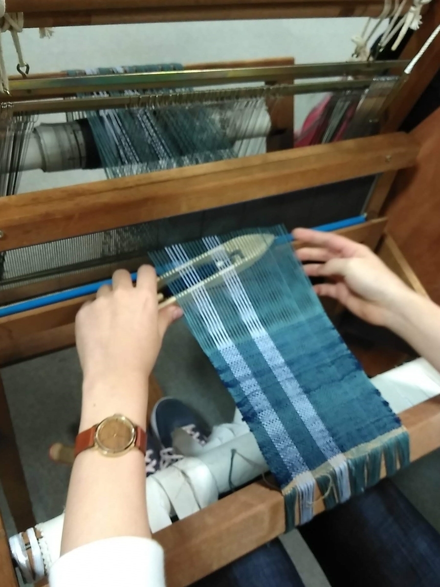 布を織る ときどき文化
