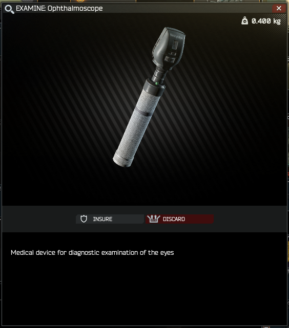 Ophthalmoscope ぽくつニコフ