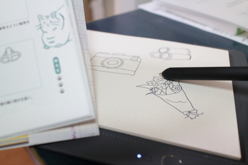 ワコム「Bamboo Slate(バンブースレート)」を使って「大人のイラスト練習帳」のイラストを描いてみた - 気分はポレポレ ワコム「Bamboo Slate(バンブースレート)」を使って「大人のイラスト練習帳」のイラストを描いてみた - 気分はポレポレ