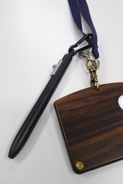 カルビナ付きボールペンを使ってみる