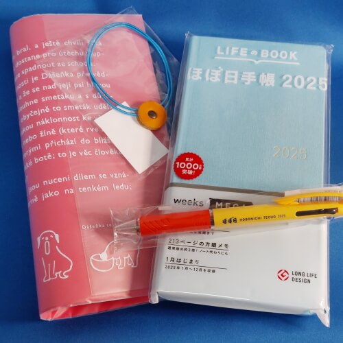 ⭐︎美品⭐︎2025 ほぼ日手帳weeksミナペルホネンカバー