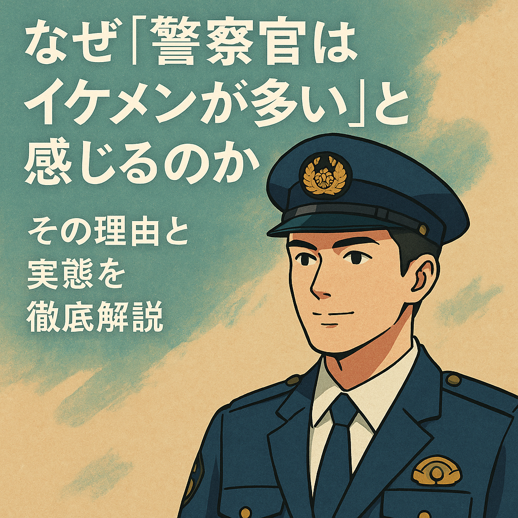 警察 官 イケメン 多い
