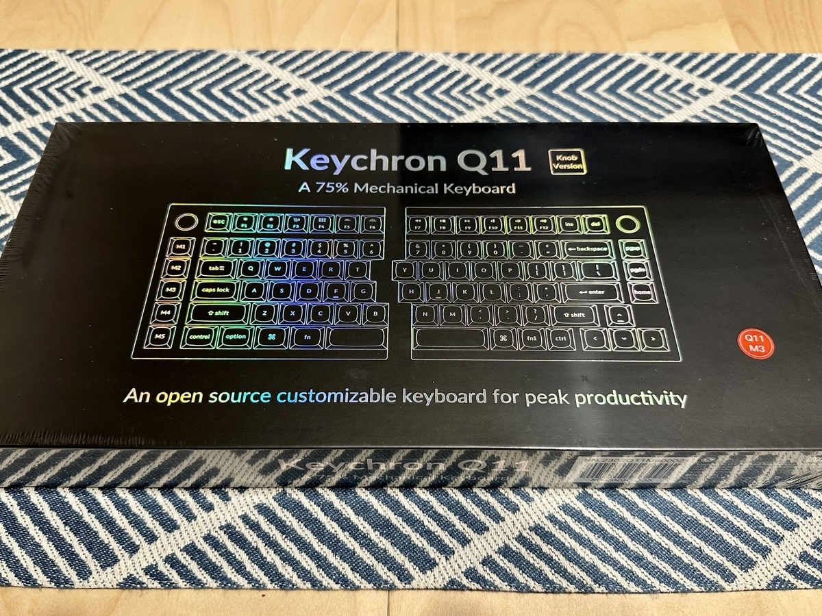 Keychron Q11 QMK カスタムメカニカルキーボード（US ANSI 配列