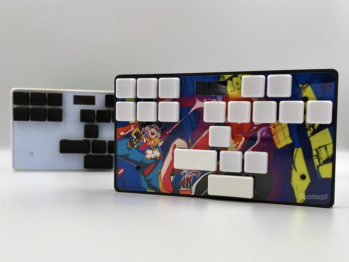ストリートファイター6」用の11ボタン型レバーレス