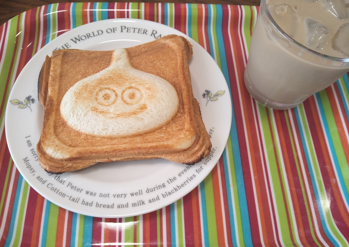 ドラクエスライムホットサンド