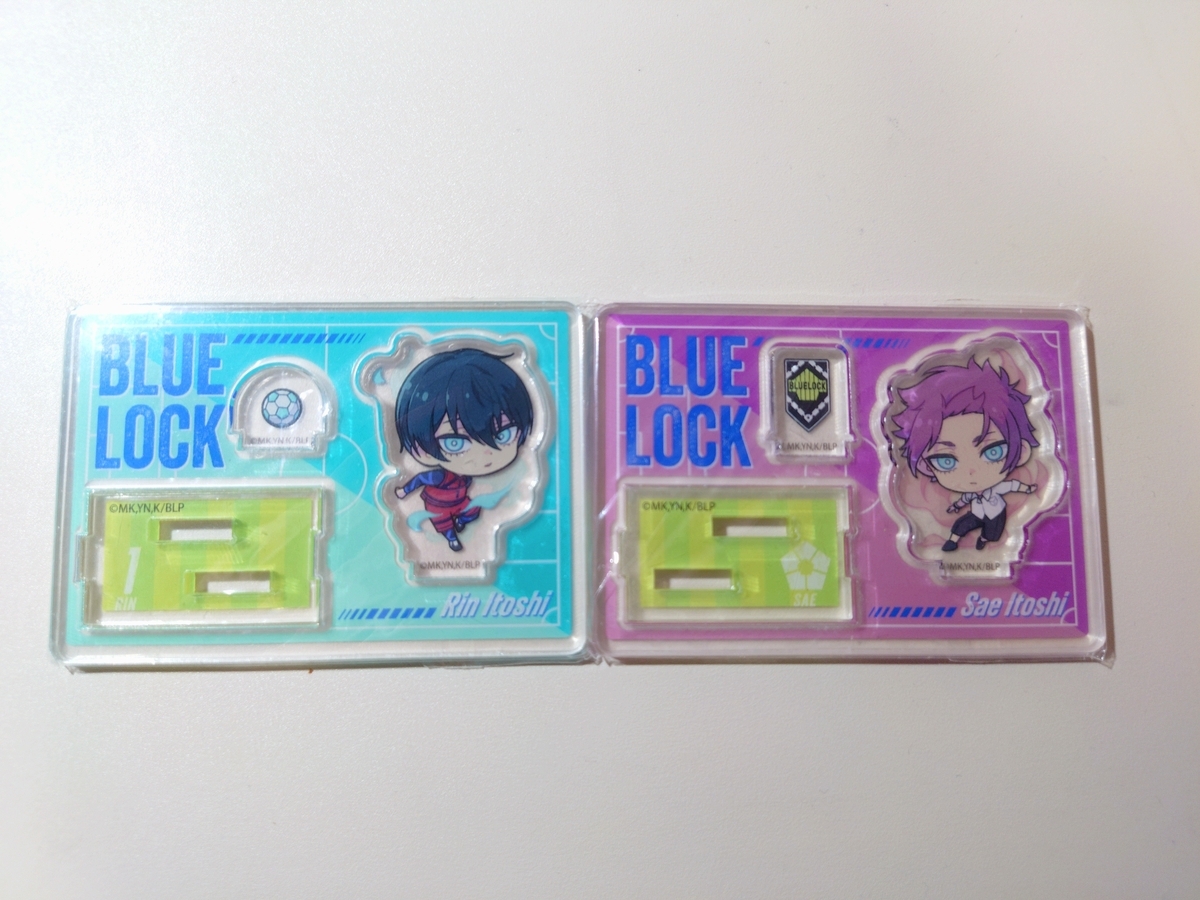 ブルーロック2ピースアクリルスタンド 糸師冴 糸師凛 アクスタ