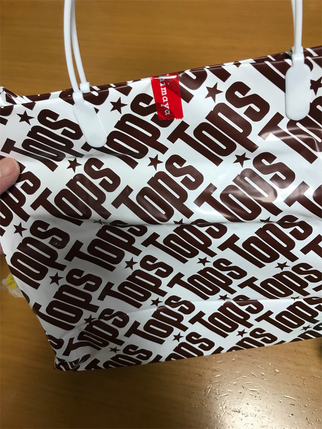 Tops キングスチョコレートケーキ ぽんちゃん足跡帳