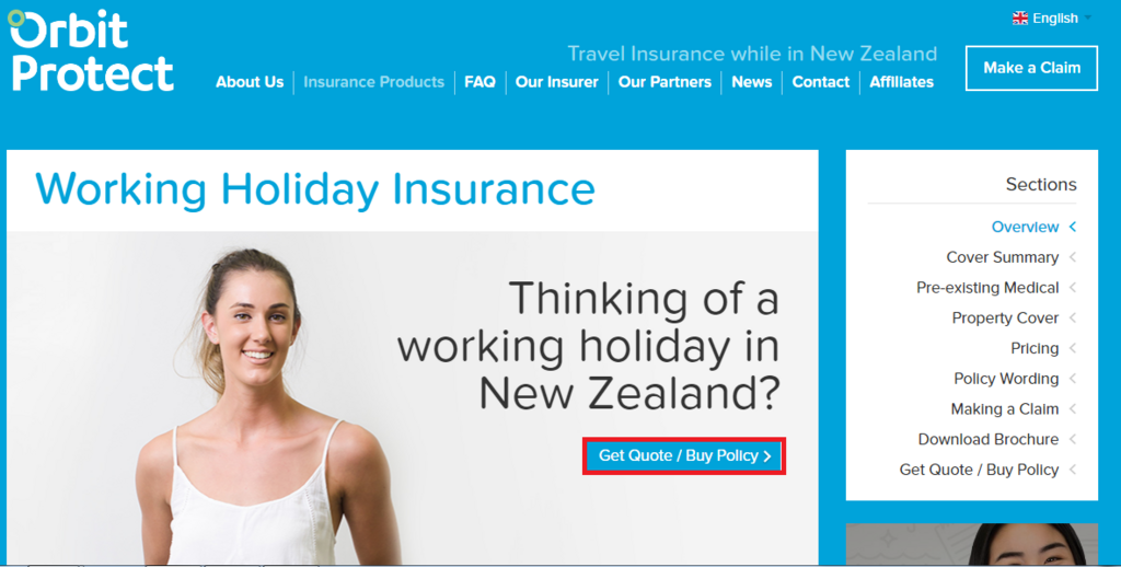 Nzワーホリ 保険会社なら Orbit オービット が断然おトク 旅するカモノハシ 自由ですけどなにか