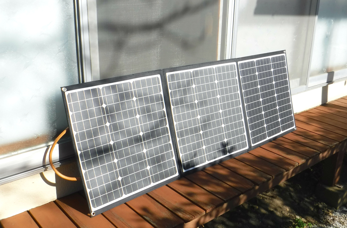 200W ソーラーパネル 折りたたみ ソーラーチャージャー 最後1個