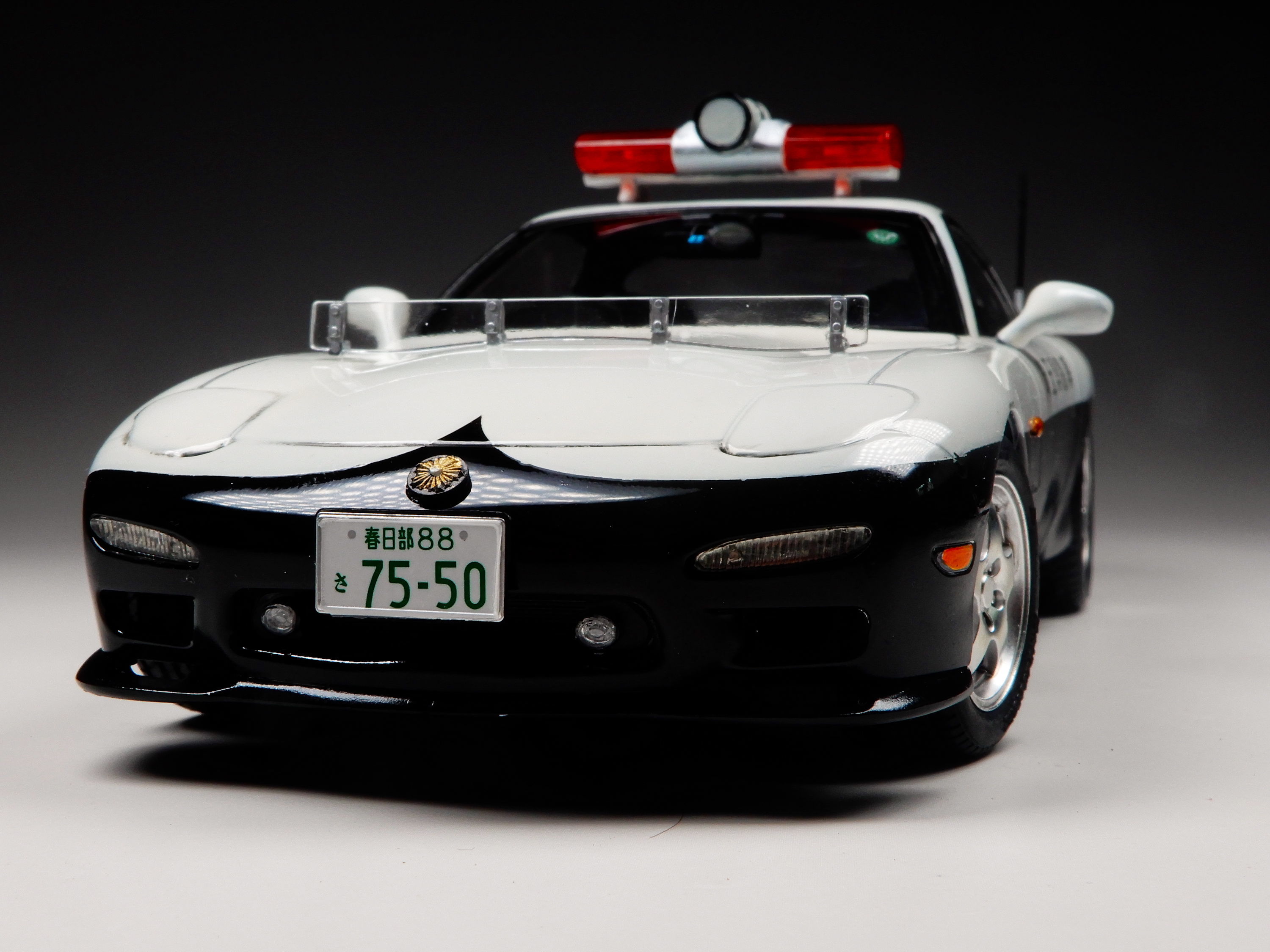 Amazon.co.jp: アオシマ 1/24 RX-7 FD3S レーダーパトロールカー