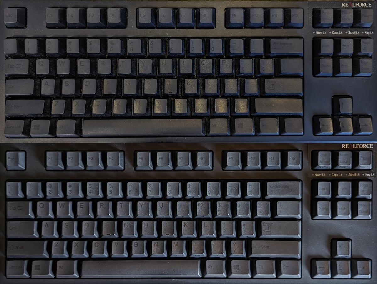 連休に掃除しよう！REALFORCEキーボードを分解して掃除してみた
