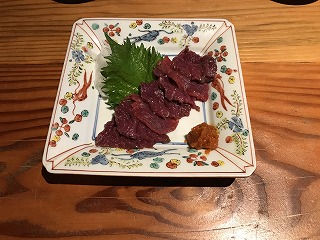 猪口屋馬刺し