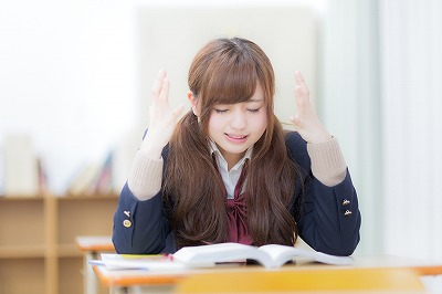 勉強ができない女の子
