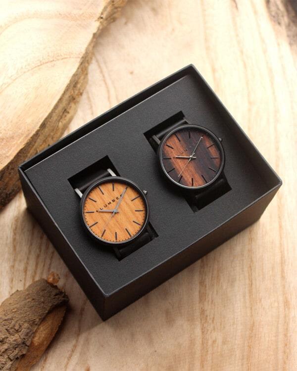 NAKOA 木製腕時計 日付表示付き 【公式通販】