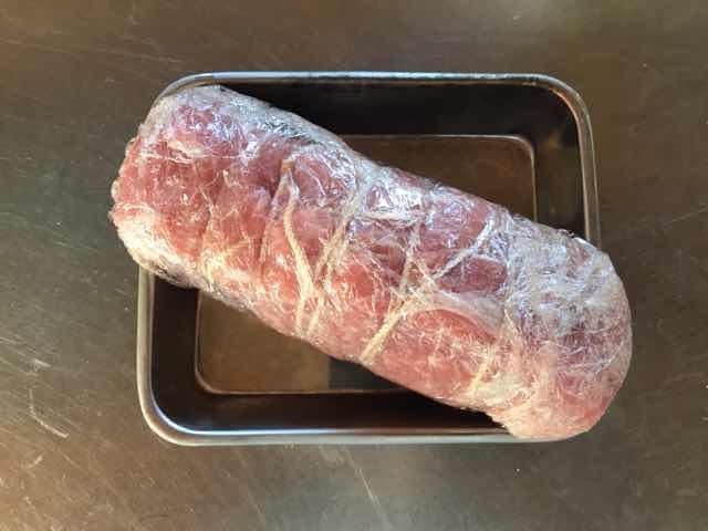 1.低温調理器を使用する前に食材を常温に戻しておく(温度を早めにあげるため)