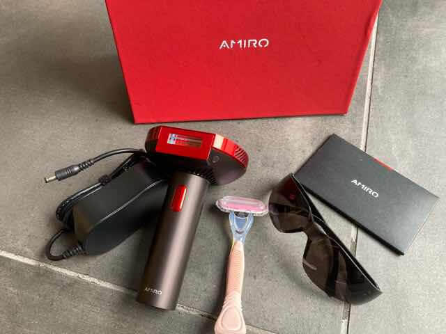 ムダ毛処理【AMIRO(アミロ)LUMI】口コミ!男女OKのIPL脱毛器