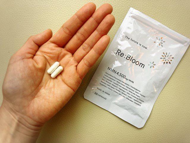 リブルーム (Re:bloom)サプリは1日あたり1粒から2粒程度を目安に水かぬるま湯でのみます。