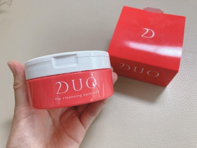 DUO(デュオ)ザクレンジングバームホットaを開封