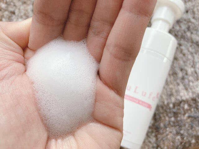 LuLufeルルフェフェミニンウォッシュで洗うとスッキリ
