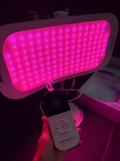 カレントボディLED光美容パネルのクリアケアモード