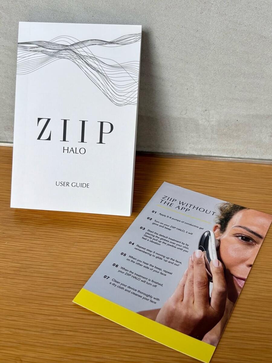 ZIIP HALO 2.0の取扱説明書