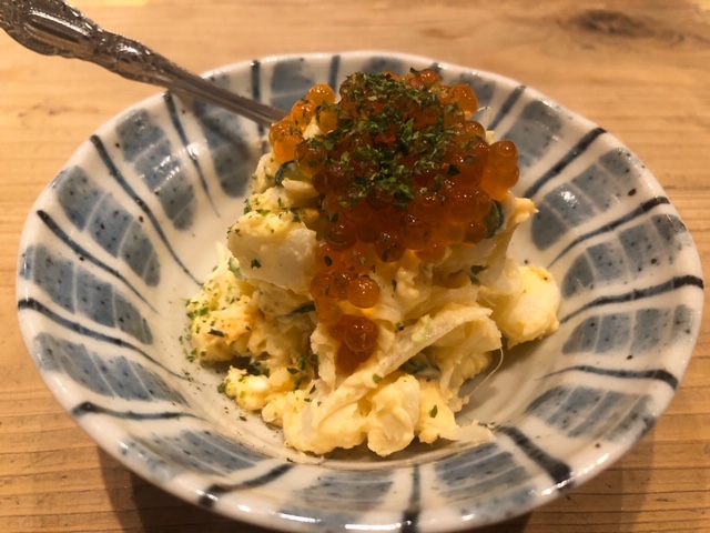 なきざかな　いくらチーズポテトサラダ