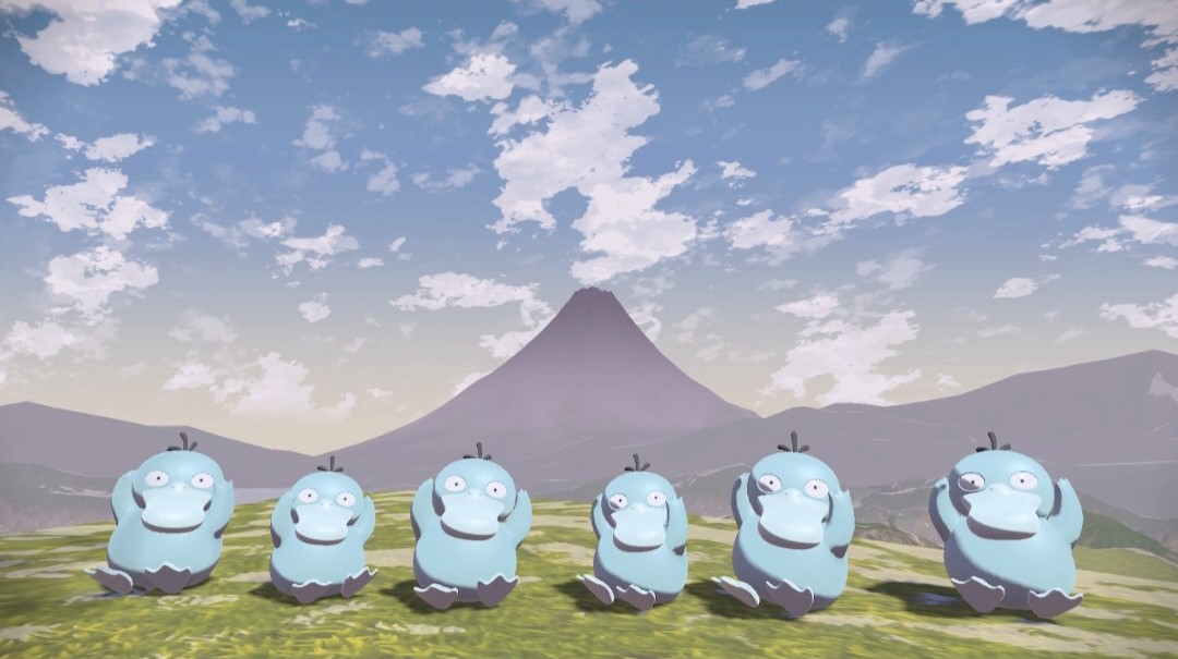 Pokémon LEGENDS アルセウス】色違いコダックたちとの戯れ、気分は