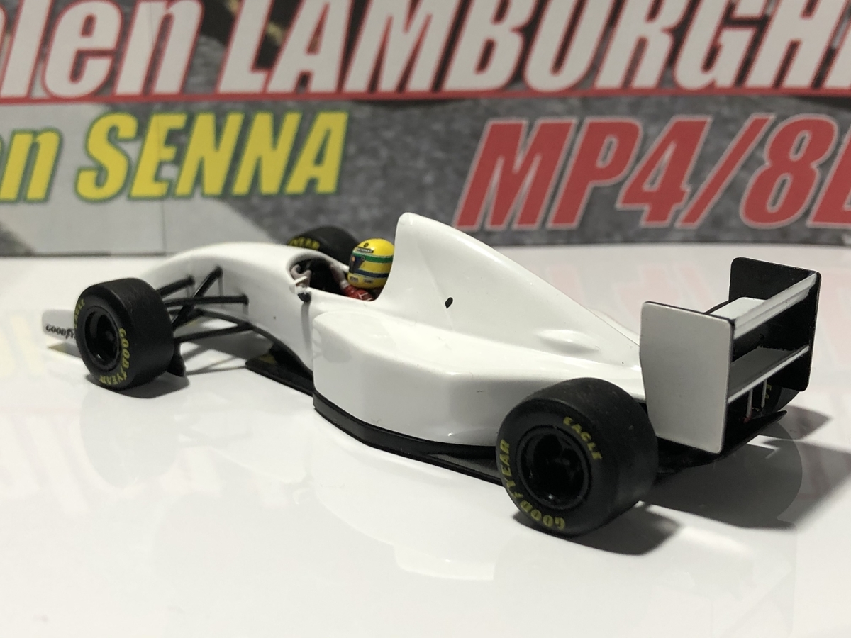 ミニチャンプス F1 マクラーレンMP4/8 アイルトンセナ　ミカハッキネン Mika Hakkinen Collection