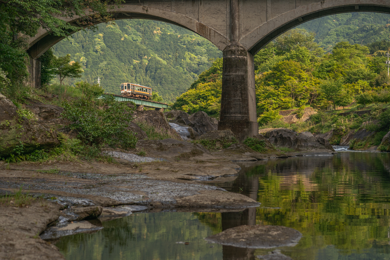 橋を見る48】二雲橋（昭和9年）・昭和ひとケタが織りなす絶景の眼鏡橋