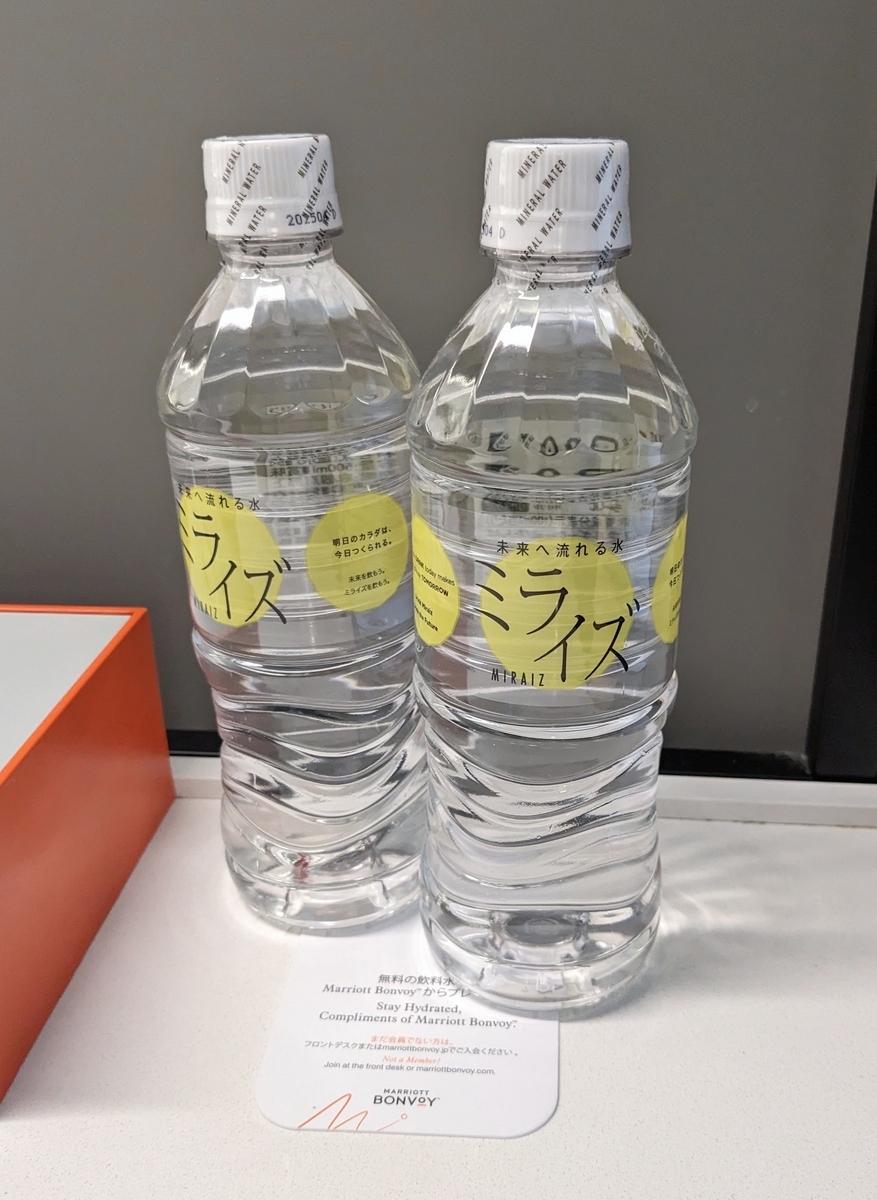 アロフト大阪堂島 水