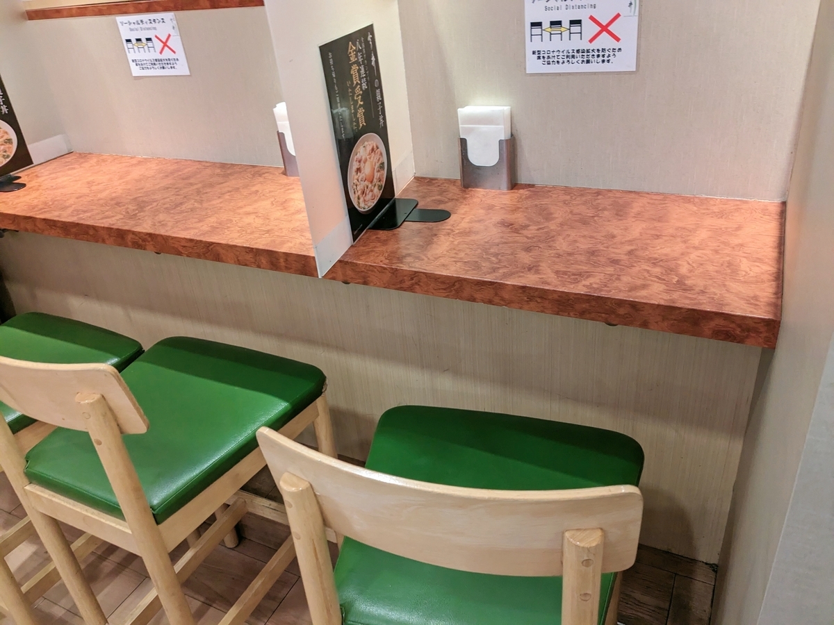 道頓堀今井の席2(新大阪)