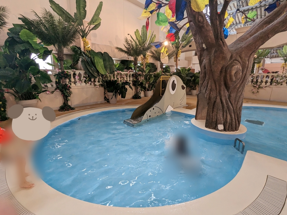 杉乃井ホテル　アクアビート　キッズプール