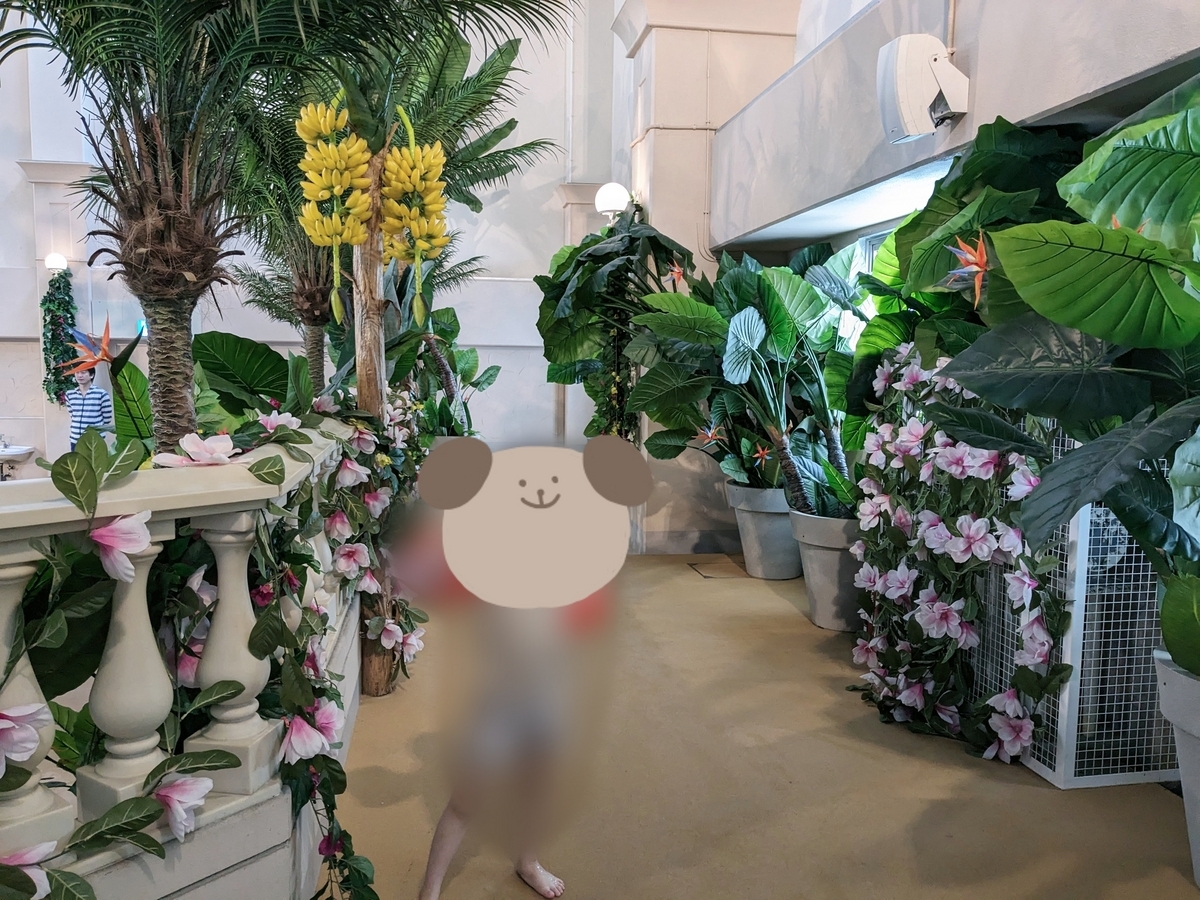 杉乃井ホテル　アクアビート　通路