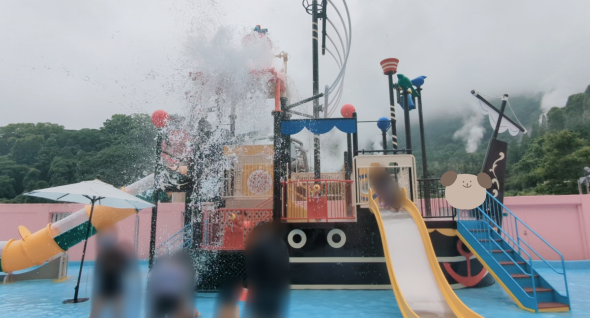 杉乃井ホテル　アクアビート　屋外遊具