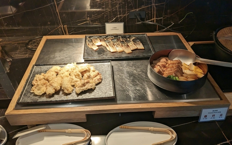 リッツカールトン福岡　クラブラウンジ　朝食　和のおかず３