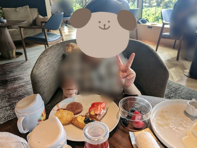 リッツカールトン福岡　クラブラウンジ　朝食食べてみた３