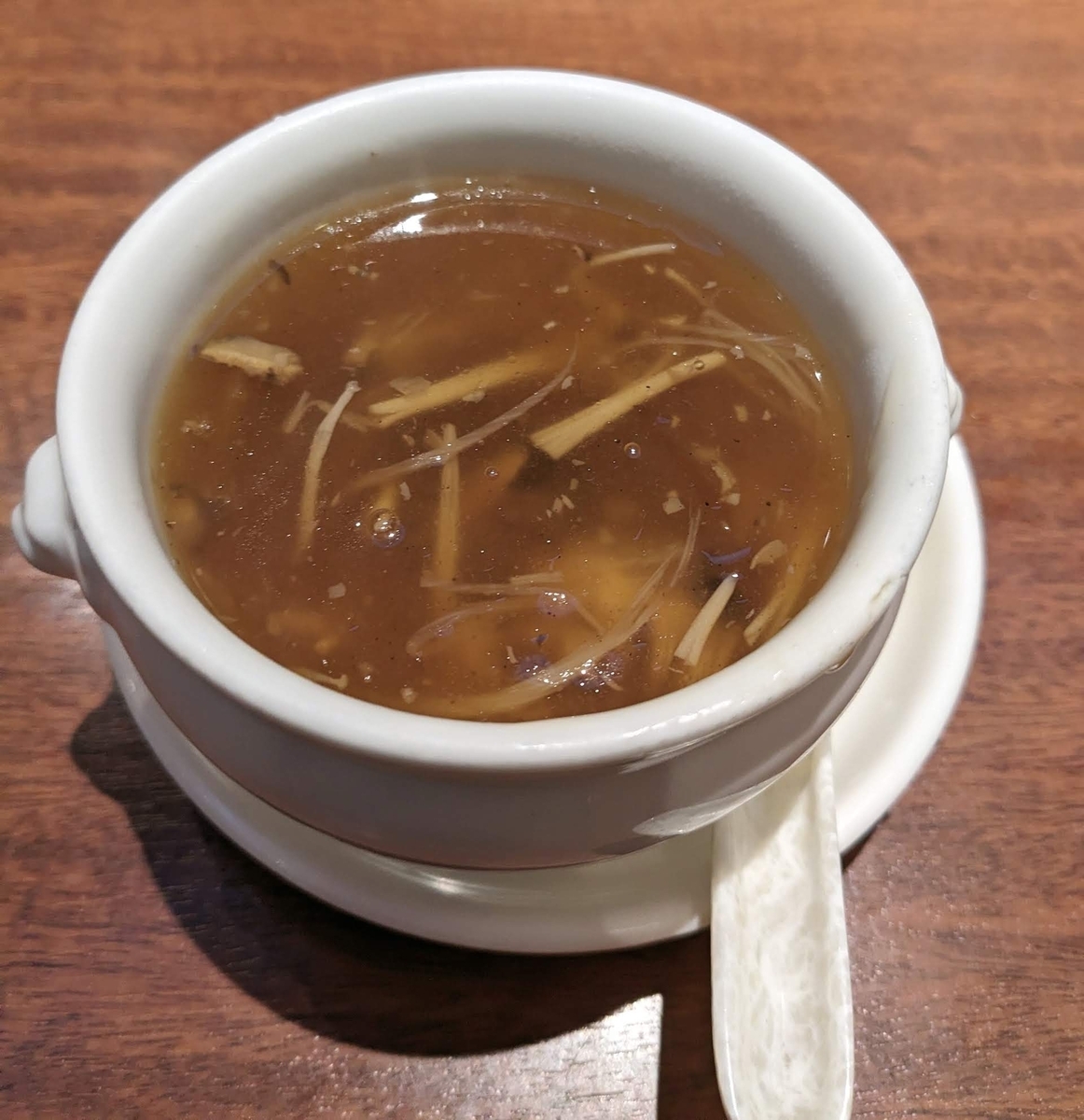 民福北京火考鴨店 中華街店　スープ