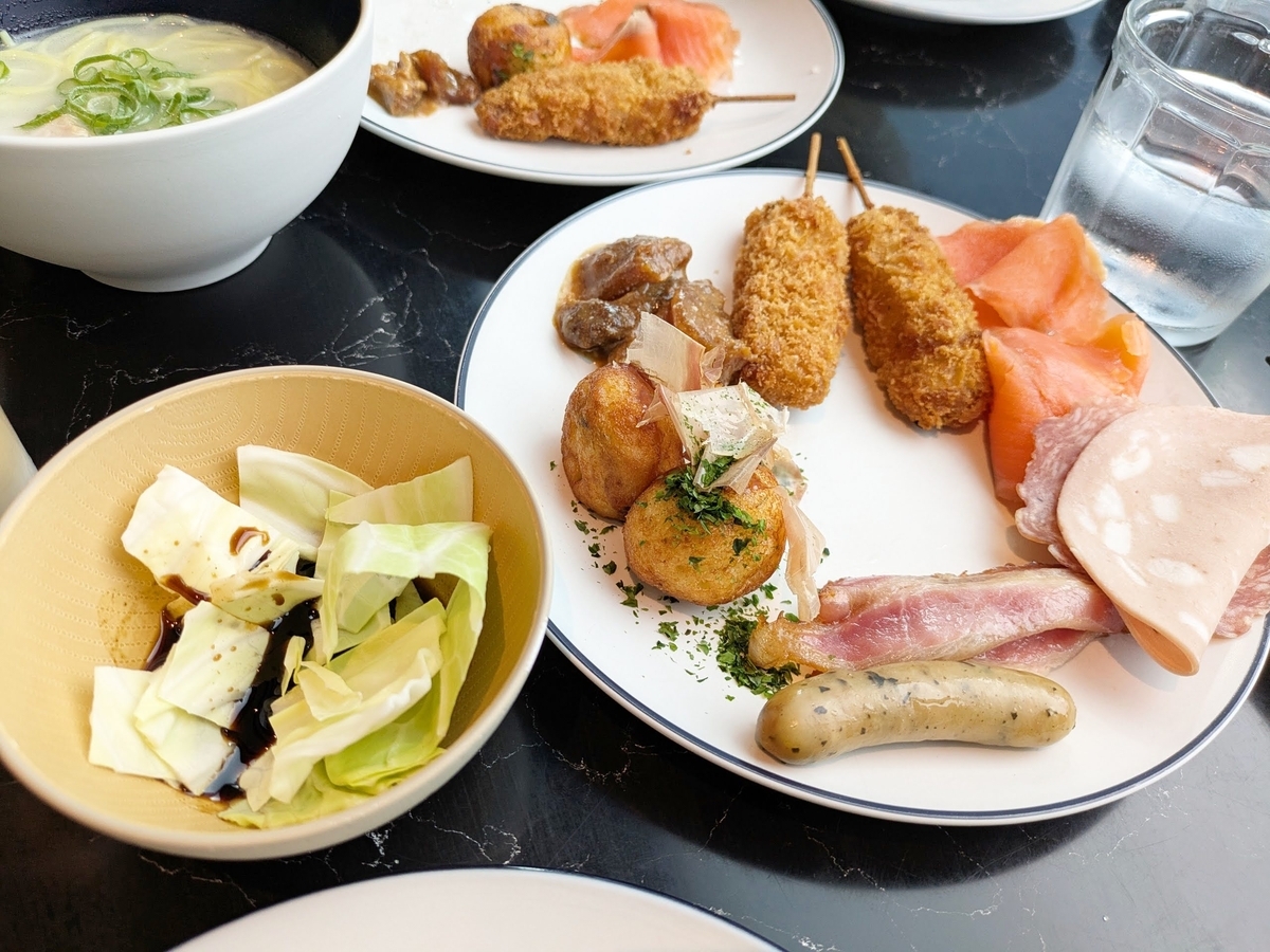 キャノピーbyヒルトン大阪梅田 ～グルメ・朝食編　大阪名物