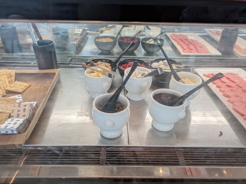 大阪マリオット都ホテル　朝食　コンディメント