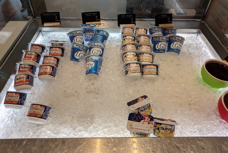 大阪マリオット都ホテル　朝食　ヨーグルト