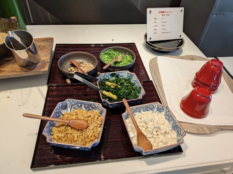 大阪マリオット都ホテル　朝食　和食１