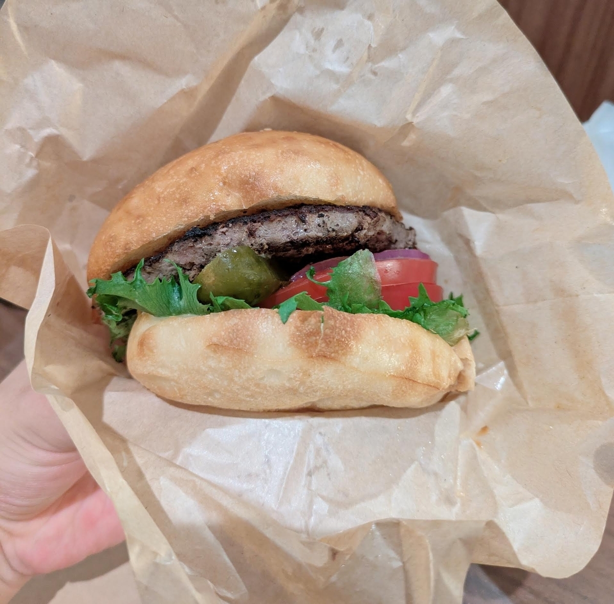 WP PIZZA BY WOLFGANG PUCK 横浜ランドマークプラザ店 バーガー アップ